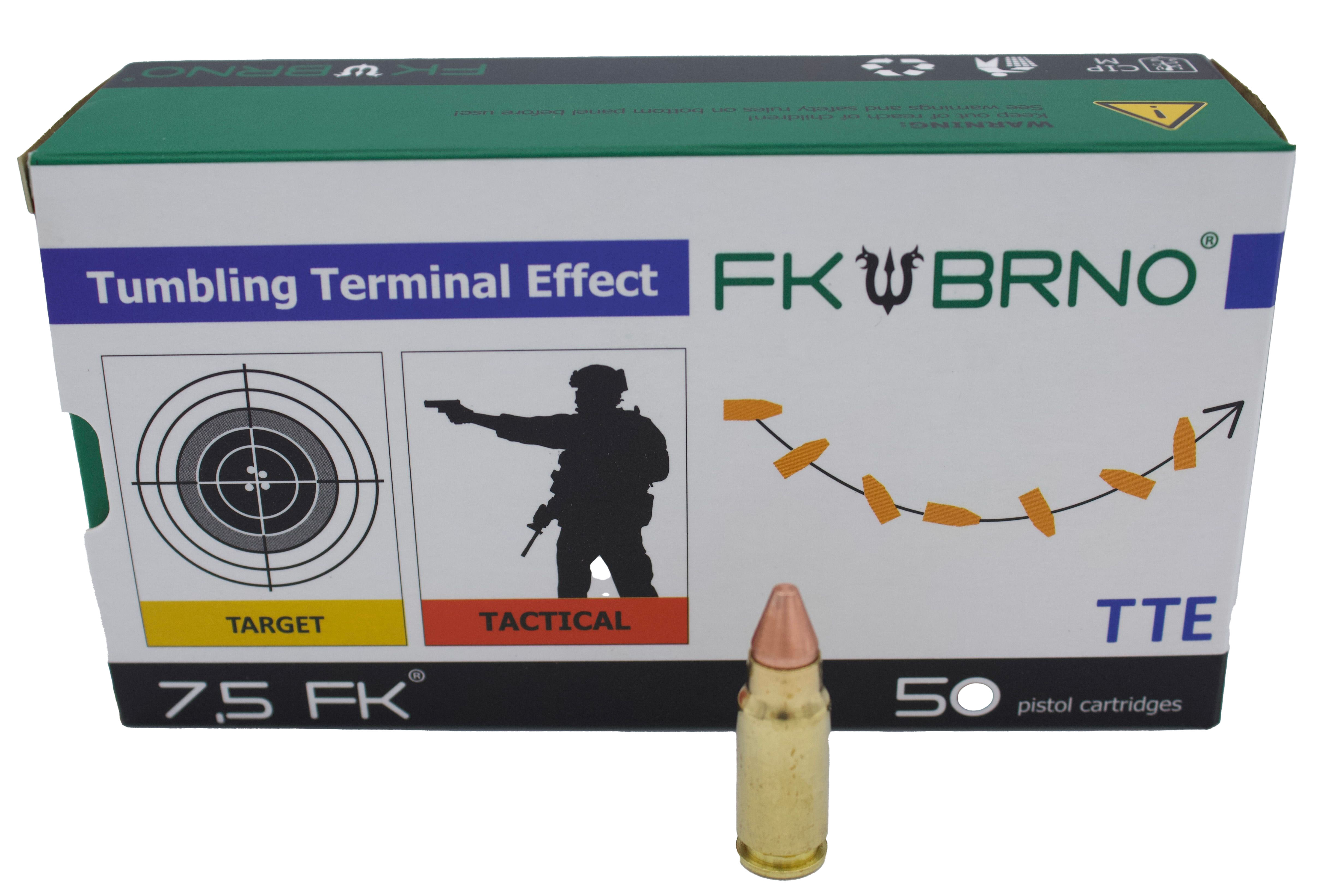 IFG FK BRNO 7.5 FK F7 101GR SPOON TIP 50RD - Ammunition